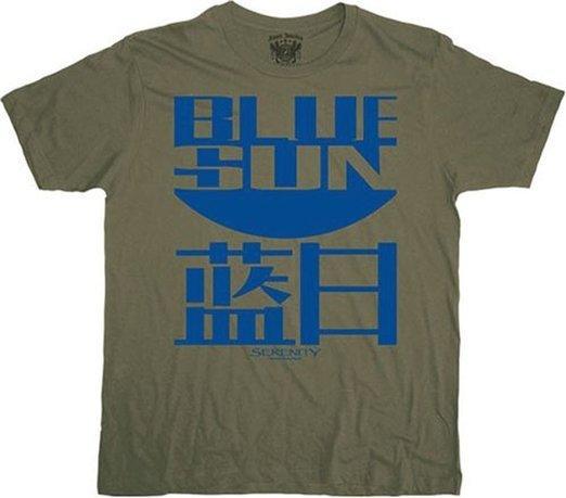 Serenity Blue Sun T-shirt-tvso