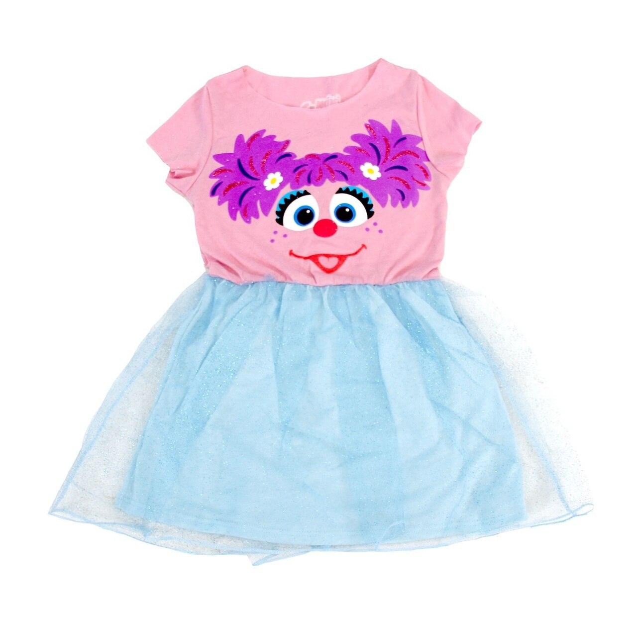 Sesame Street Abby Glitter Dress-tvso