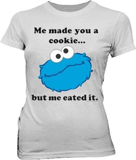 Sesame Street Cookie Monster Me Eated It T-shirt-tvso