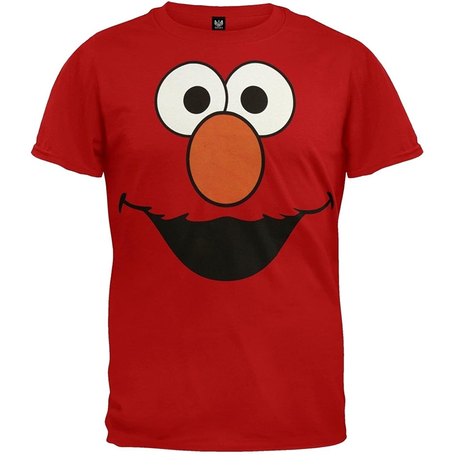 Sesame Street Elmo Face Toddlers T-shirt - TVStoreOnline