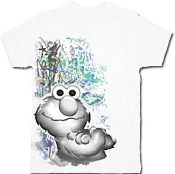 Sesame Street Elmo Graffiti T-Shirt-tvso