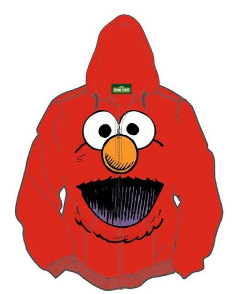 アディアム Elmo Hoodie 45439 パーカー S グレージュ ITB4WE3DMGAC Elmo College Hoodie | Official Sesame Street Merch