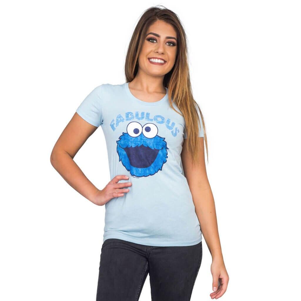 Sesame Street Fabulous Cookie Monster T-shirt-tvso