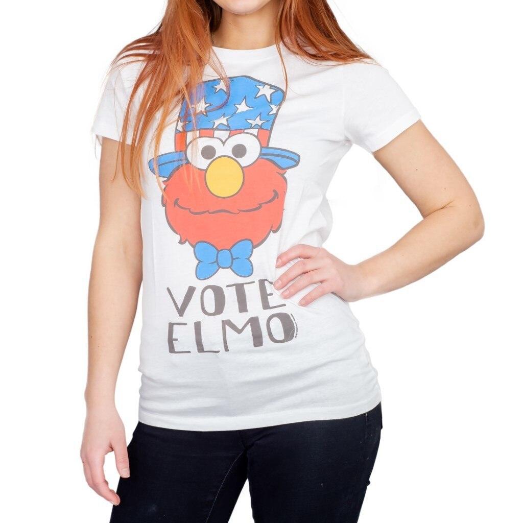 Sesame Street Vote Elmo President Hat T-Shirt-tvso