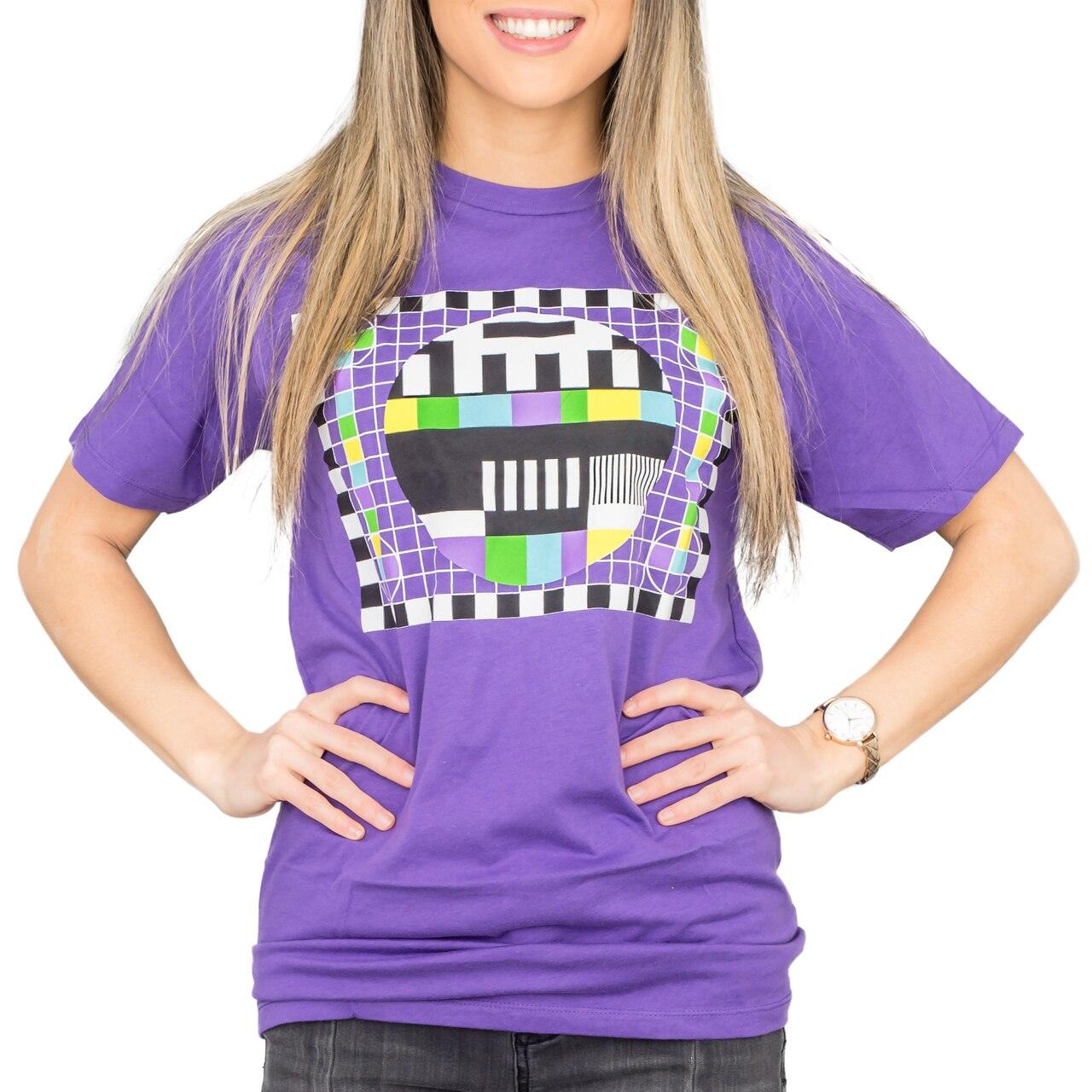 Sheldon Checkered Test Pattern T-shirt-tvso