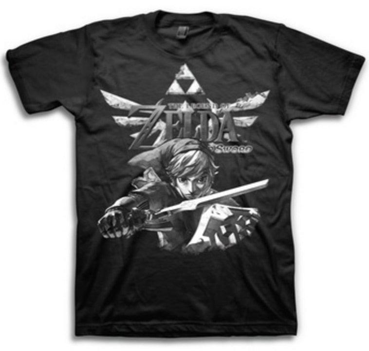 Skyward Sword Action Triforce T-shirt-tvso