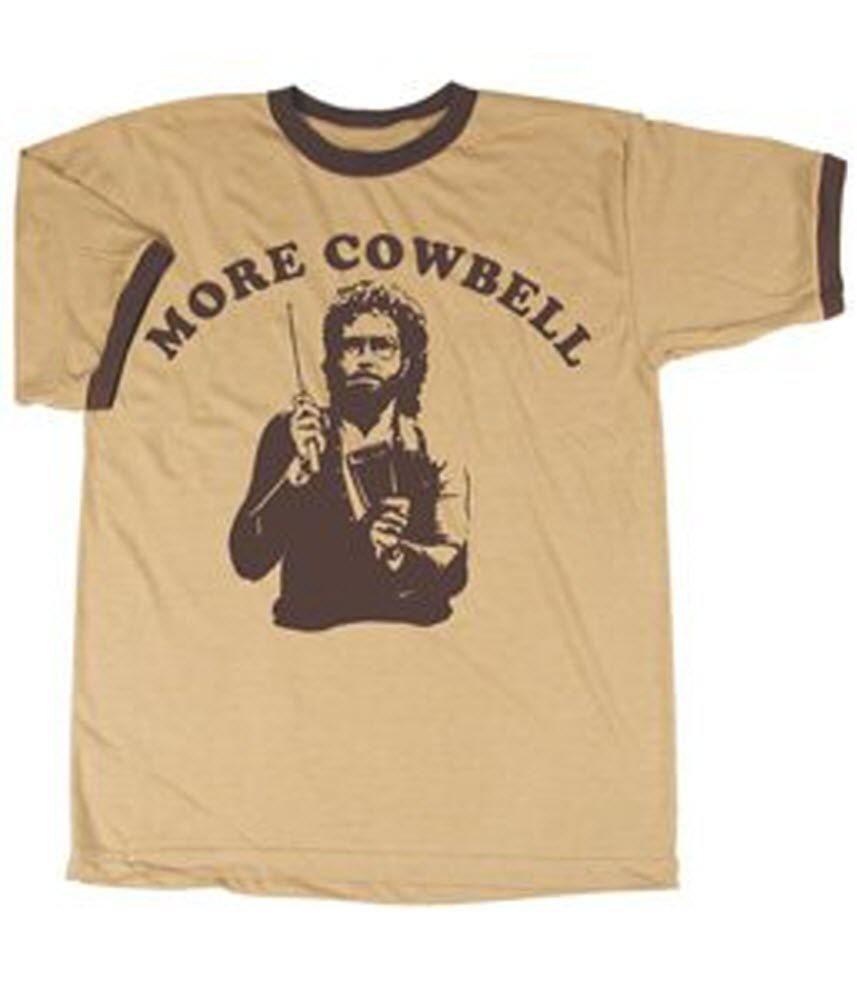 SNL More Cowbell Cream/Tan T-shirt-tvso
