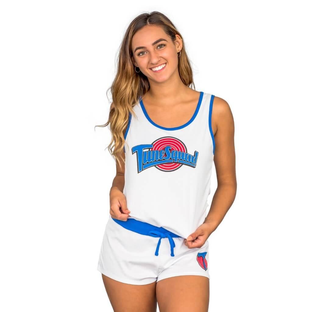Space Jam Tune Squad Costume Top and Shorts Set-tvso