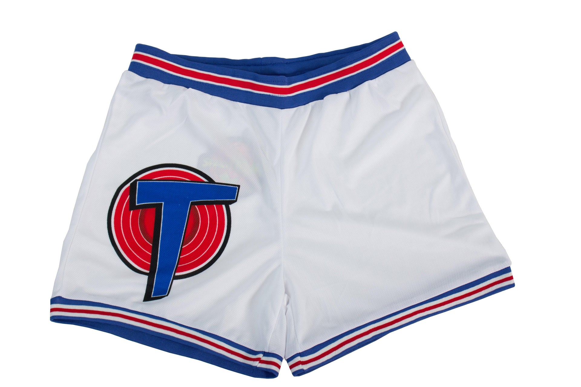Space Jam Tune Squad White Basketball Shorts