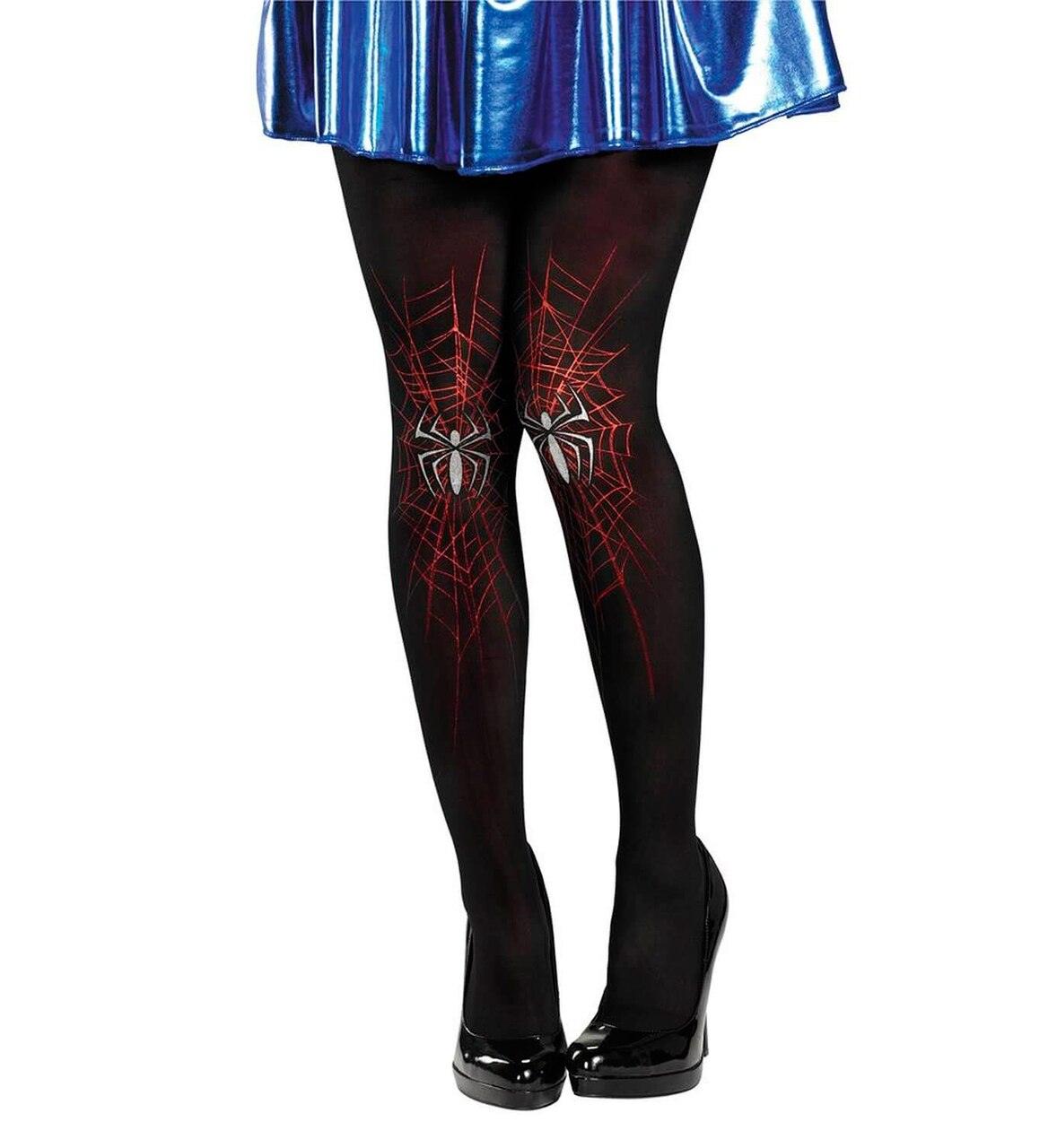 Spider Girl Costume Pantyhose-tvso