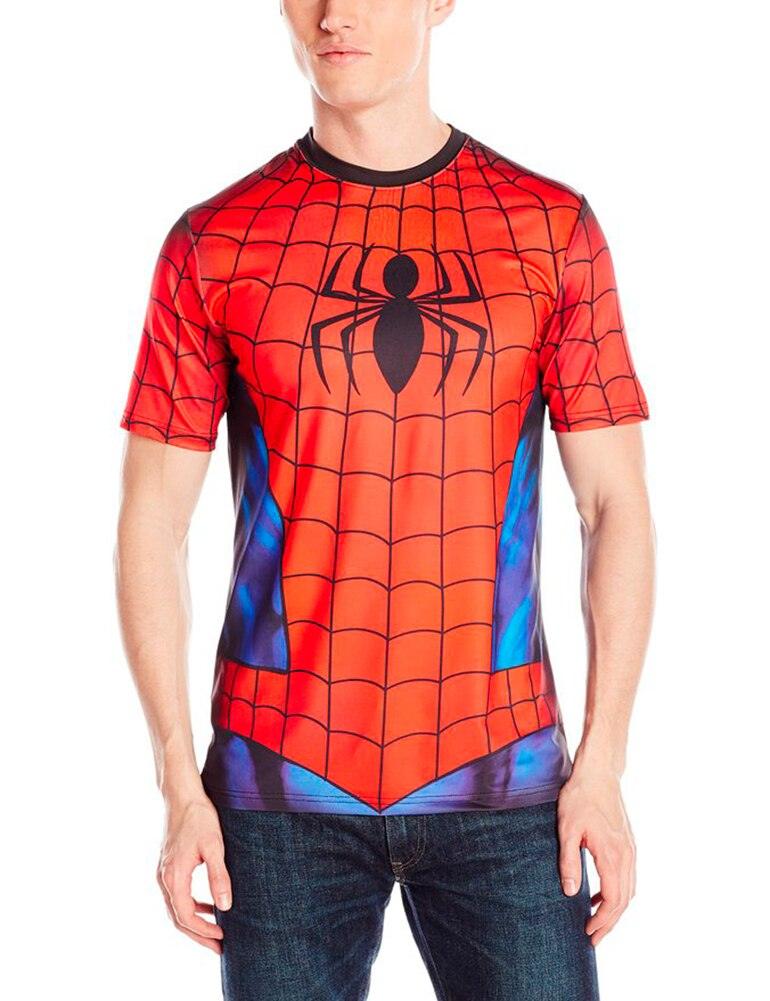 Spider-Man Performance Athletic Sublimated T-Shirt-tvso