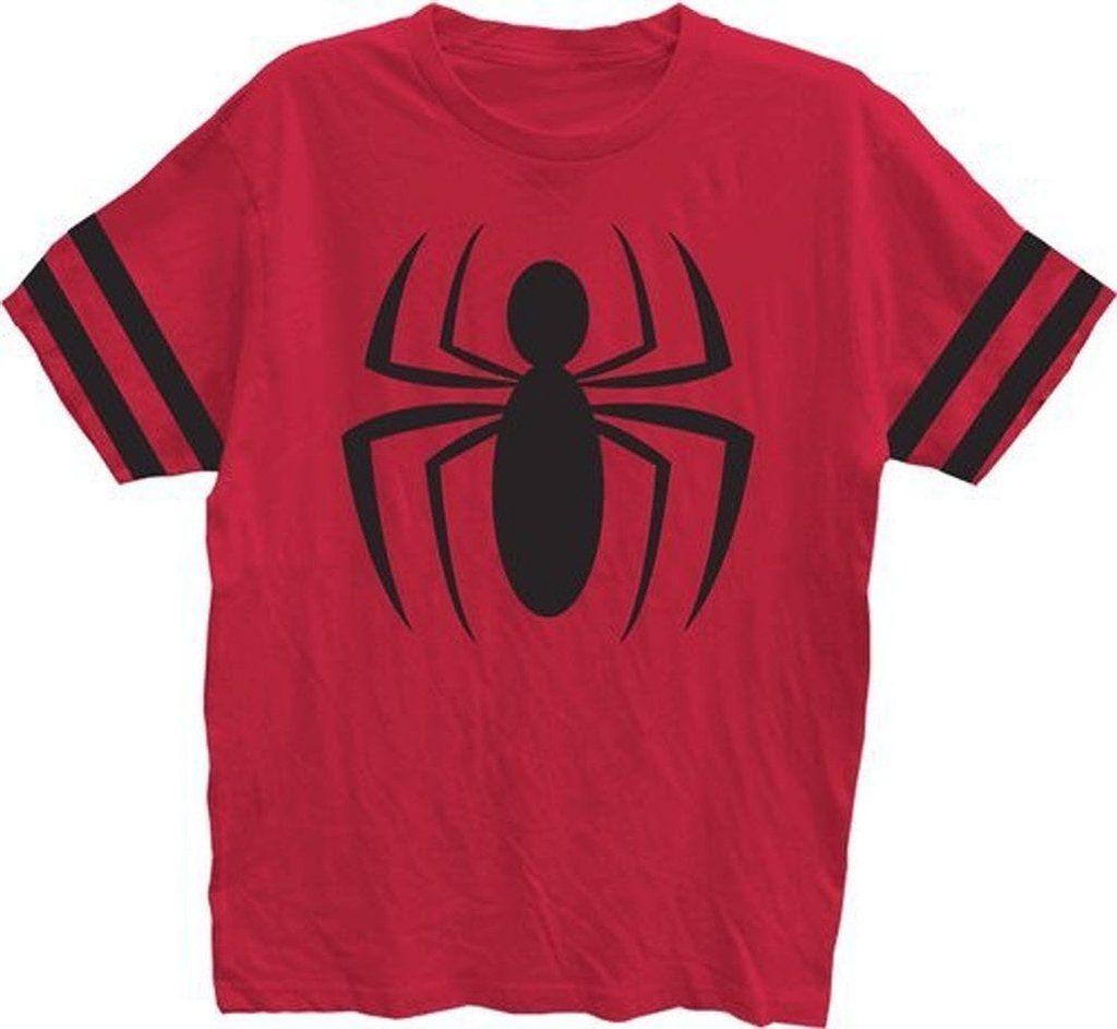 Spider-Man Venom Striped Sleeves Men's t-shirt tee - TVStoreOnline