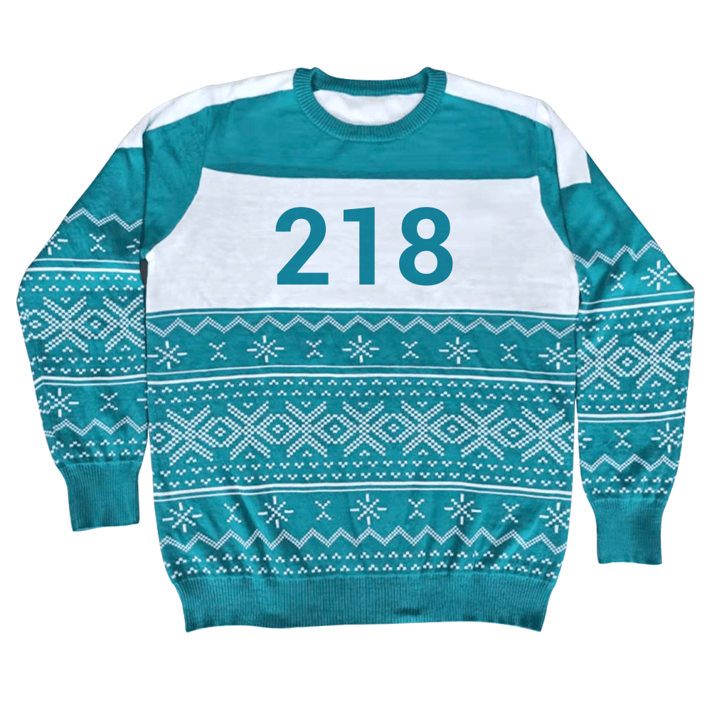 Squid Character Merry Squid-Mas Game Ugly Christmas Sweater - TVStoreOnline