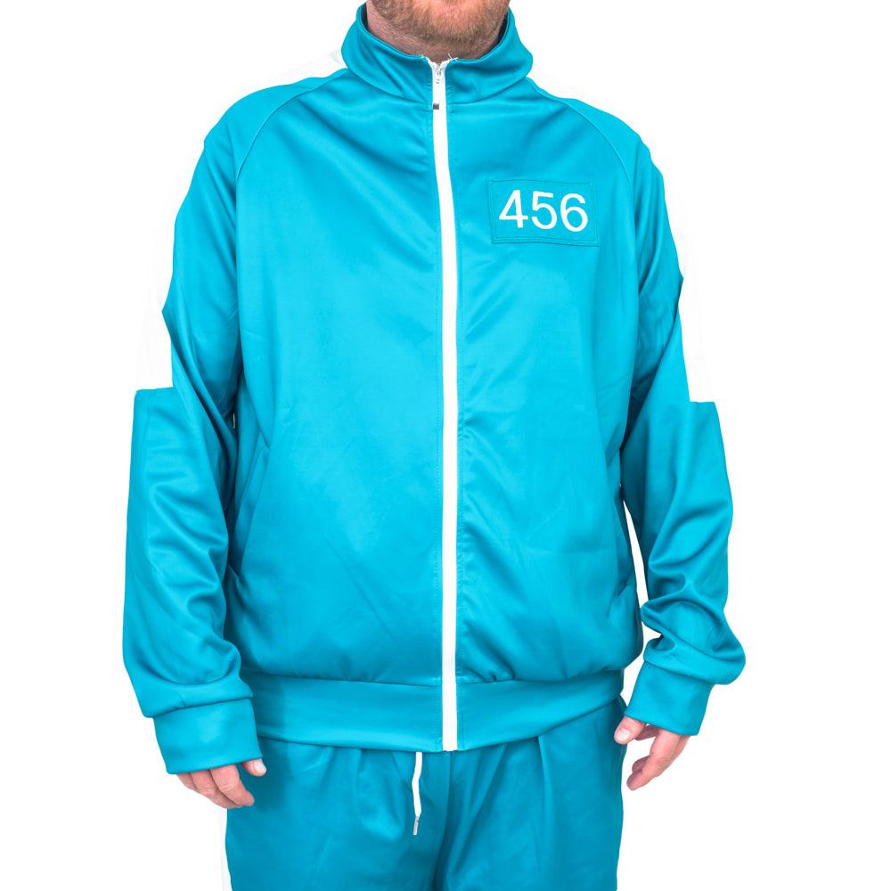 Squid Costume Green Jacket and Pants Halloween Cosplay - TVStoreOnline