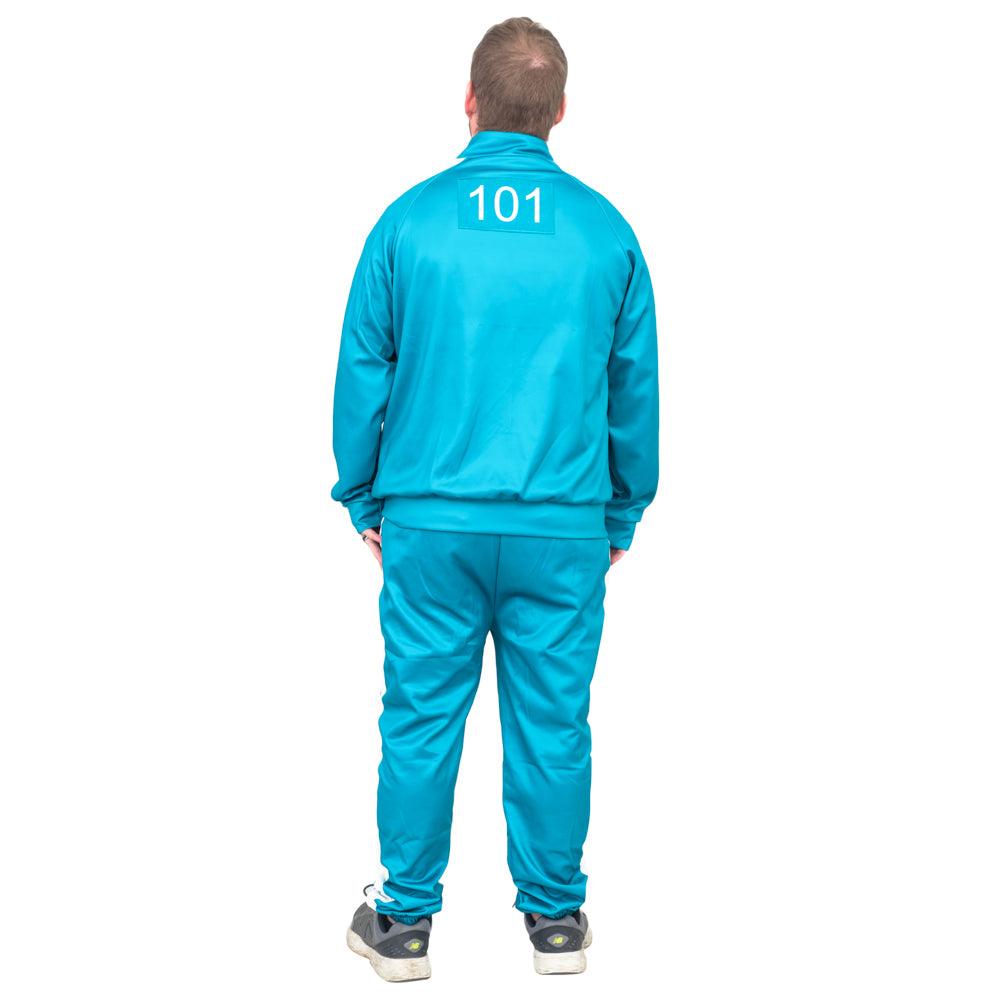 Squid Costume Green Jacket and Pants Halloween Cosplay - TVStoreOnline