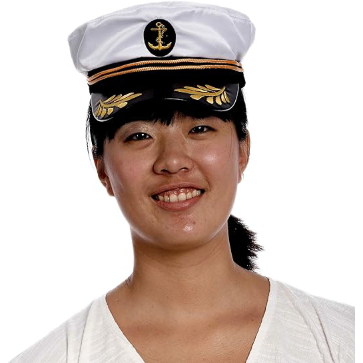 Captain's Hat Ship Yacht Sailor Various Designs Funny Halloween Costume Cosplay Accessory Standard