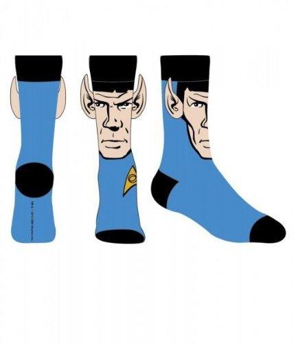 Star Trek Spock Crew Socks with Ears-tvso