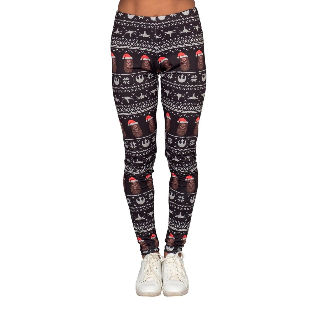 Star Wars Chewbacca Santa Hat Women's Leggings - TVStoreOnline