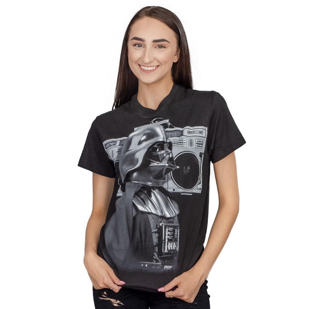Star Wars Darth Vader Boombox Retro T-shirt-tvso