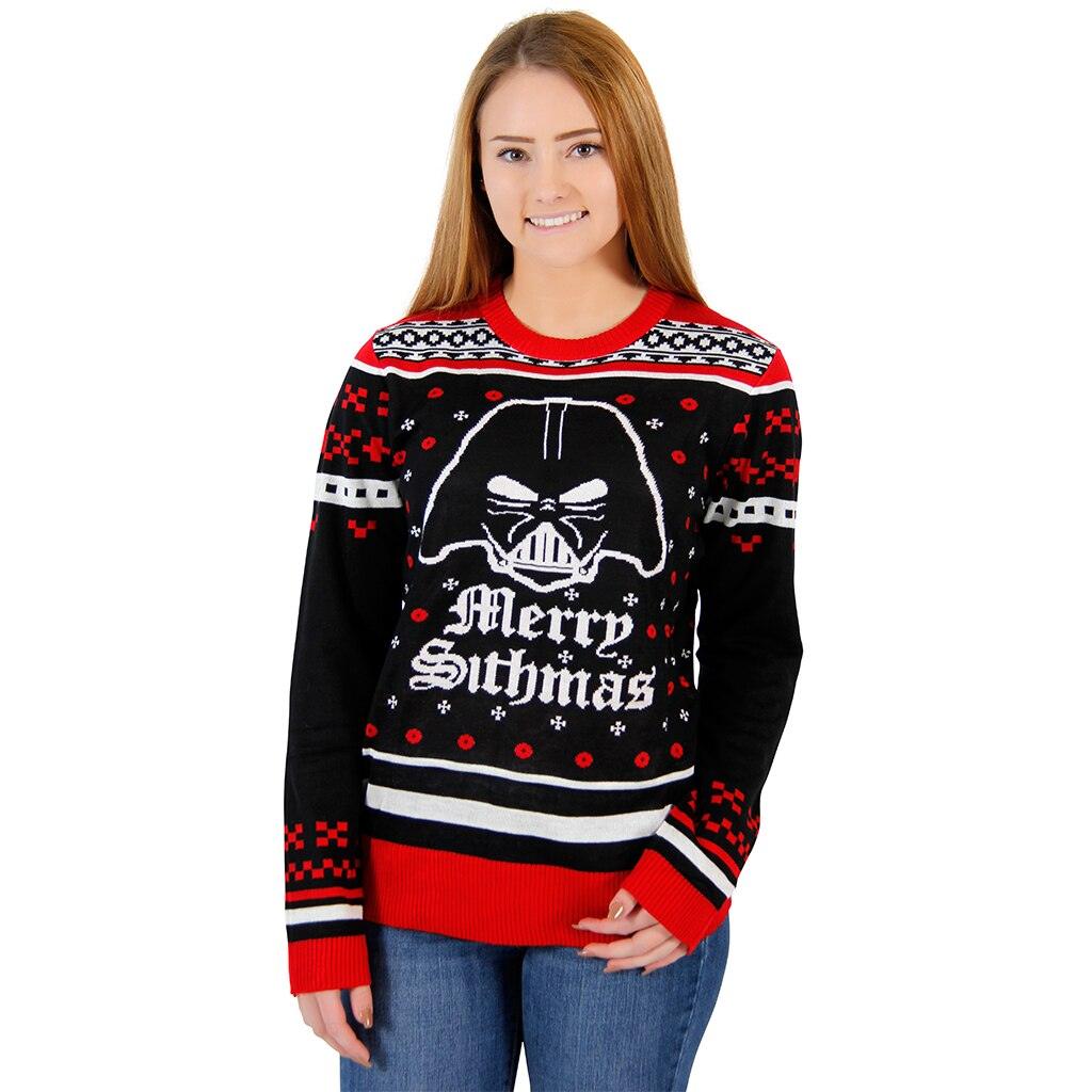 Star Wars Darth Vader Merry Sithmas Ugly Christmas Sweater-tvso