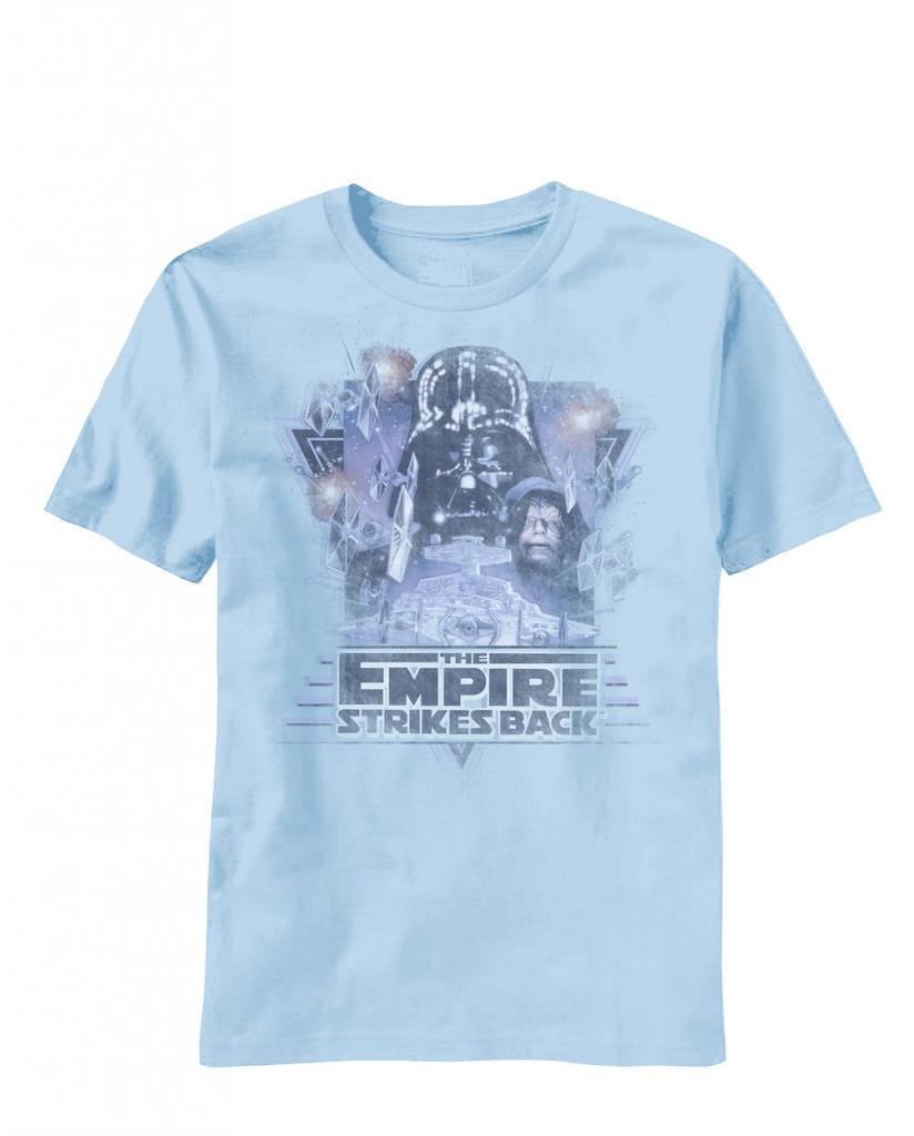 Star Wars Purple Empire Strikes Back Adult T-Shirt-tvso