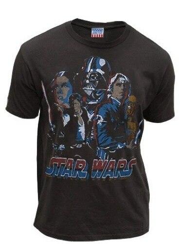 Star Wars Red, White & Blue Rogues & Jedi Washed T-shirt-tvso