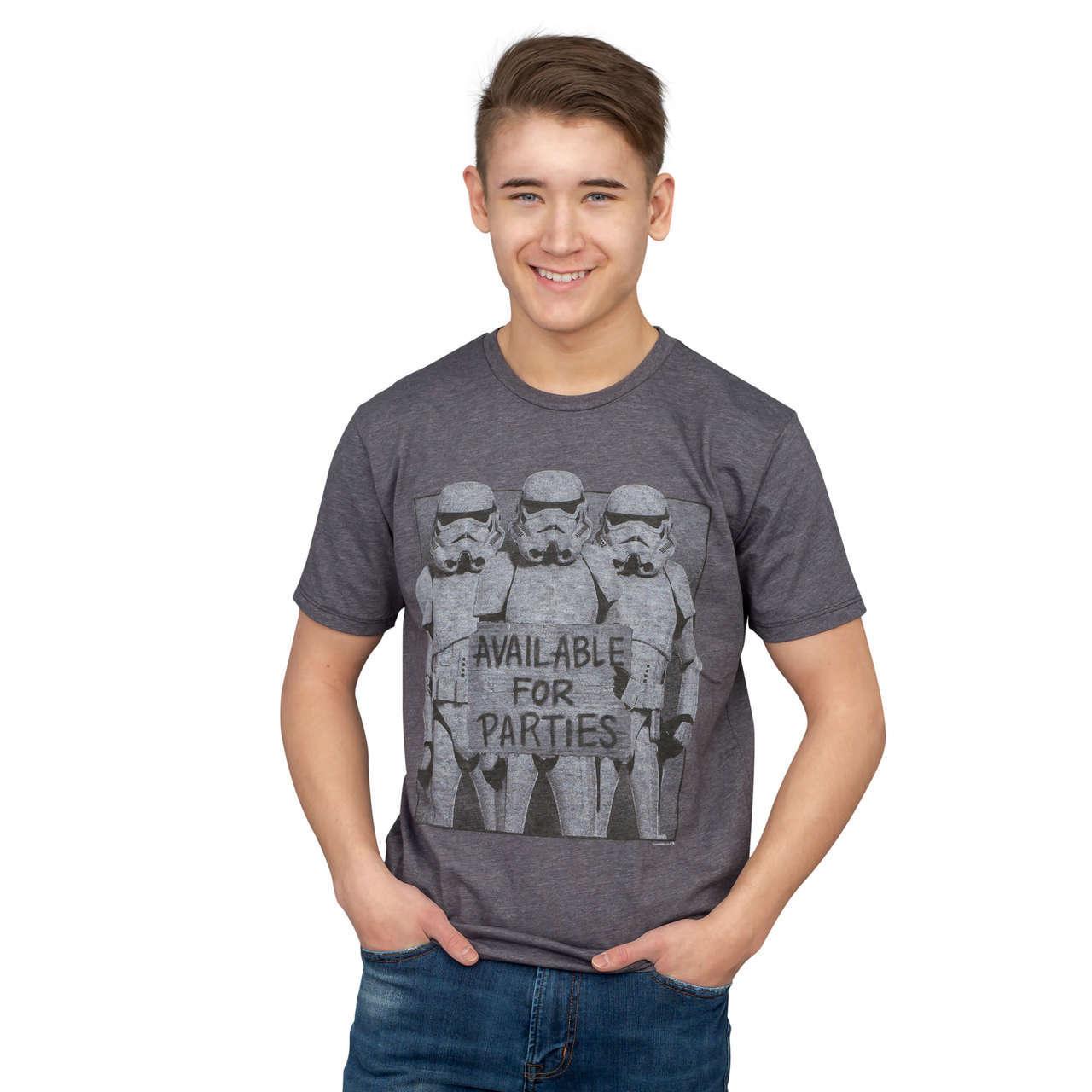 Star Wars Stormtroopers Available for Parties Vintage Inspired T-Shirt-tvso