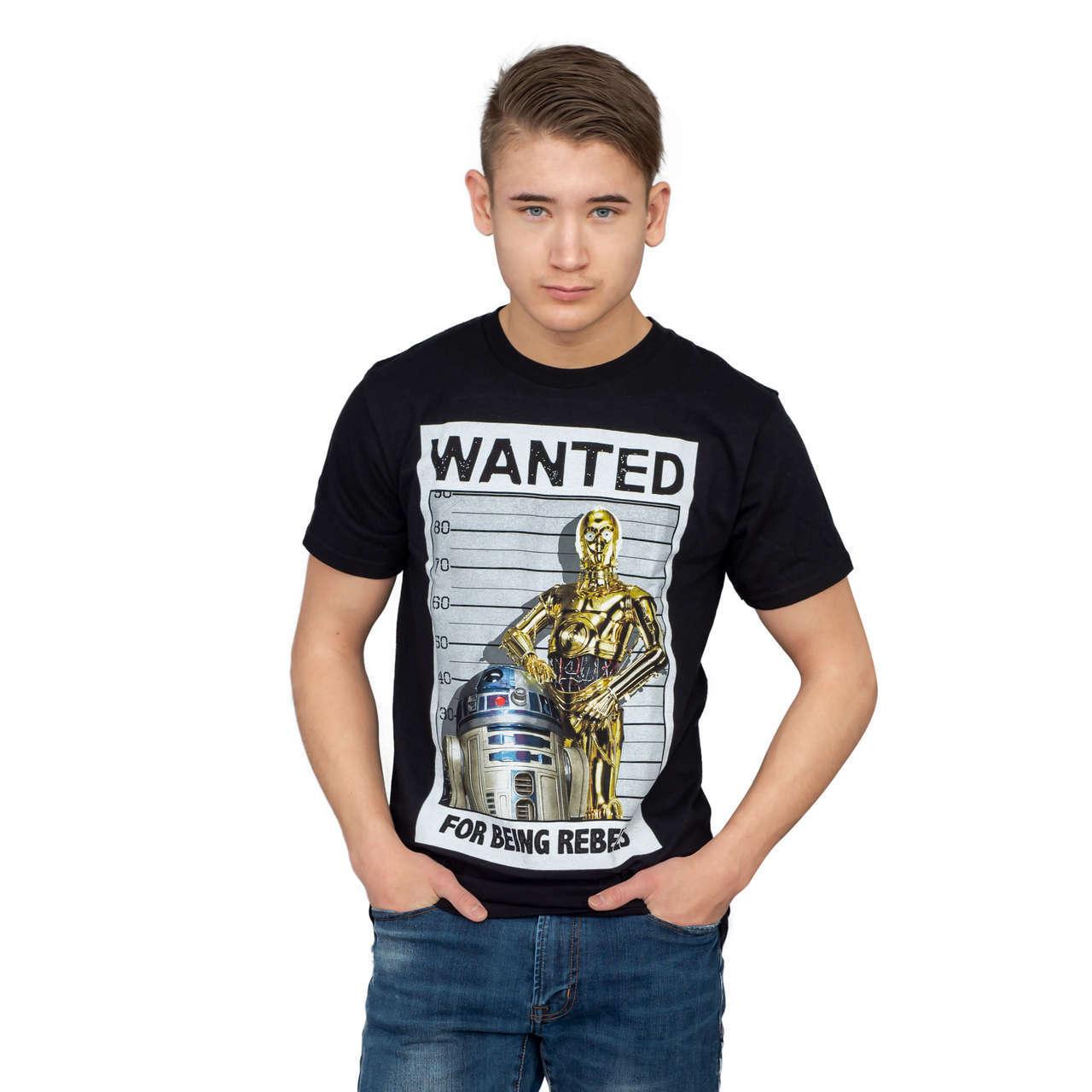 Star Wars Wanted For Being Rebels T-Shirt Tee-tvso