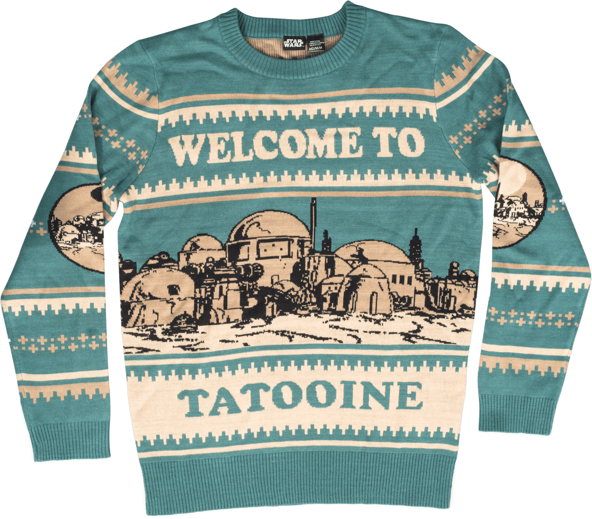 Star Wars Welcome to Tatooine Adult Unisex Ugly Christmas Sweater - TVStoreOnline