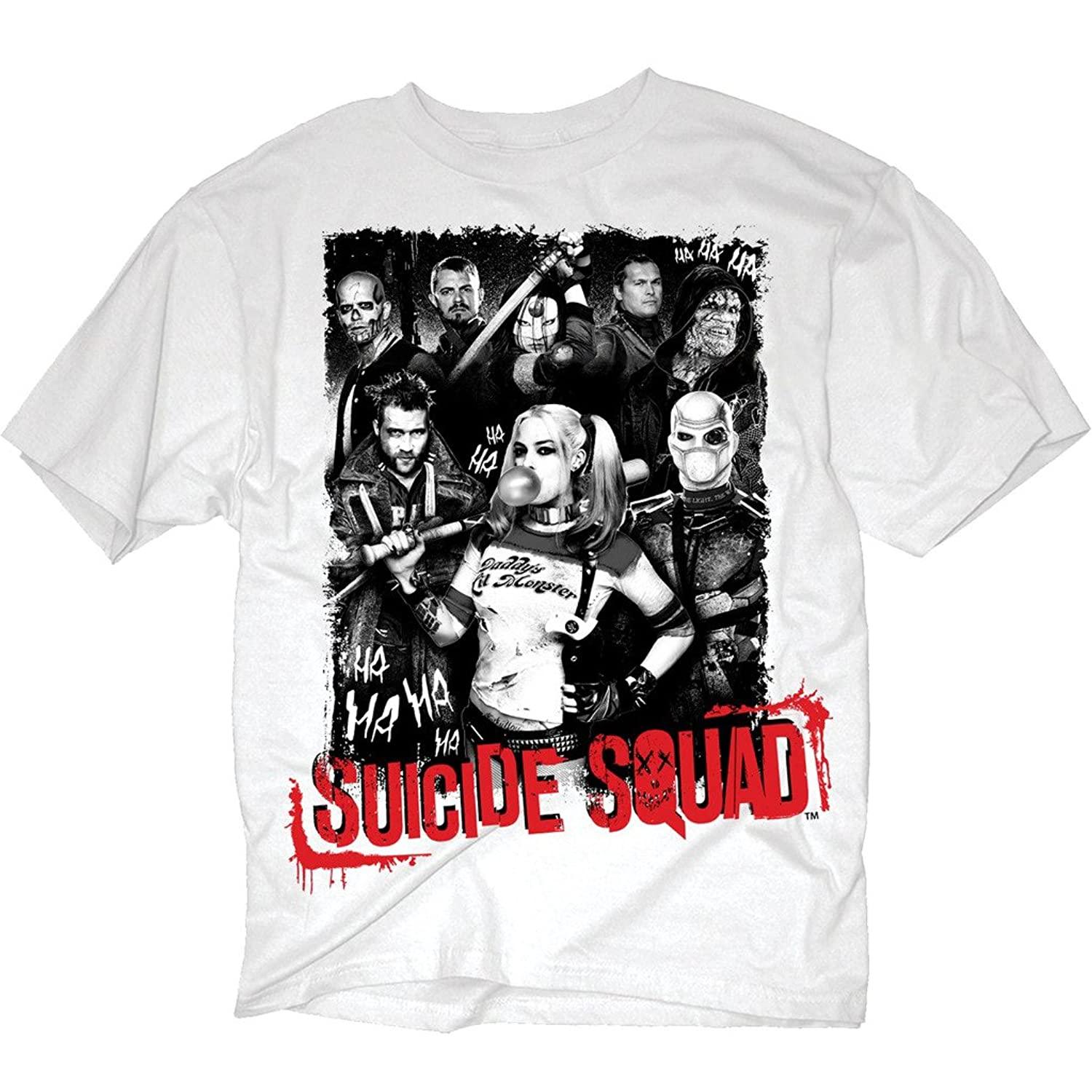 Suicide Squad Group Poster T-shirt - TVStoreOnline