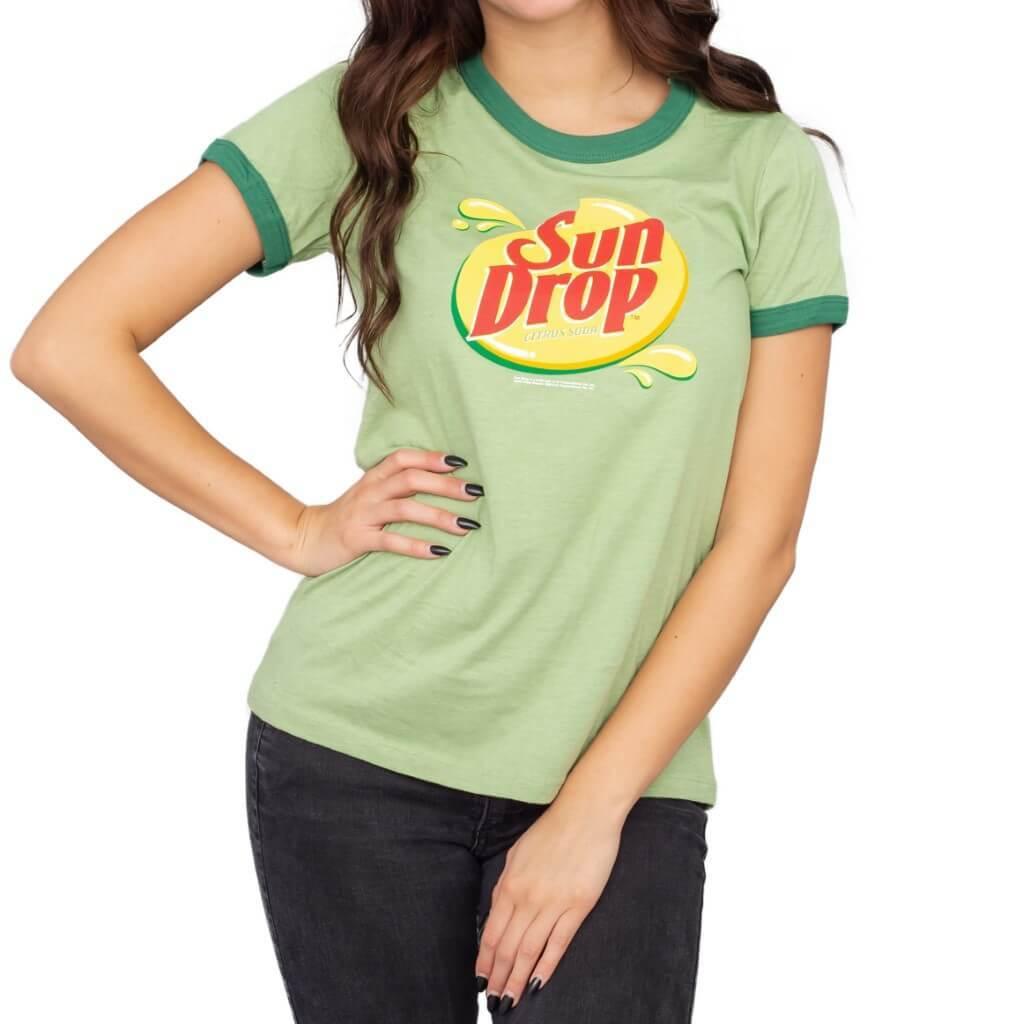 Sun Drop Citrus Soda Green Costume T-shirt-tvso