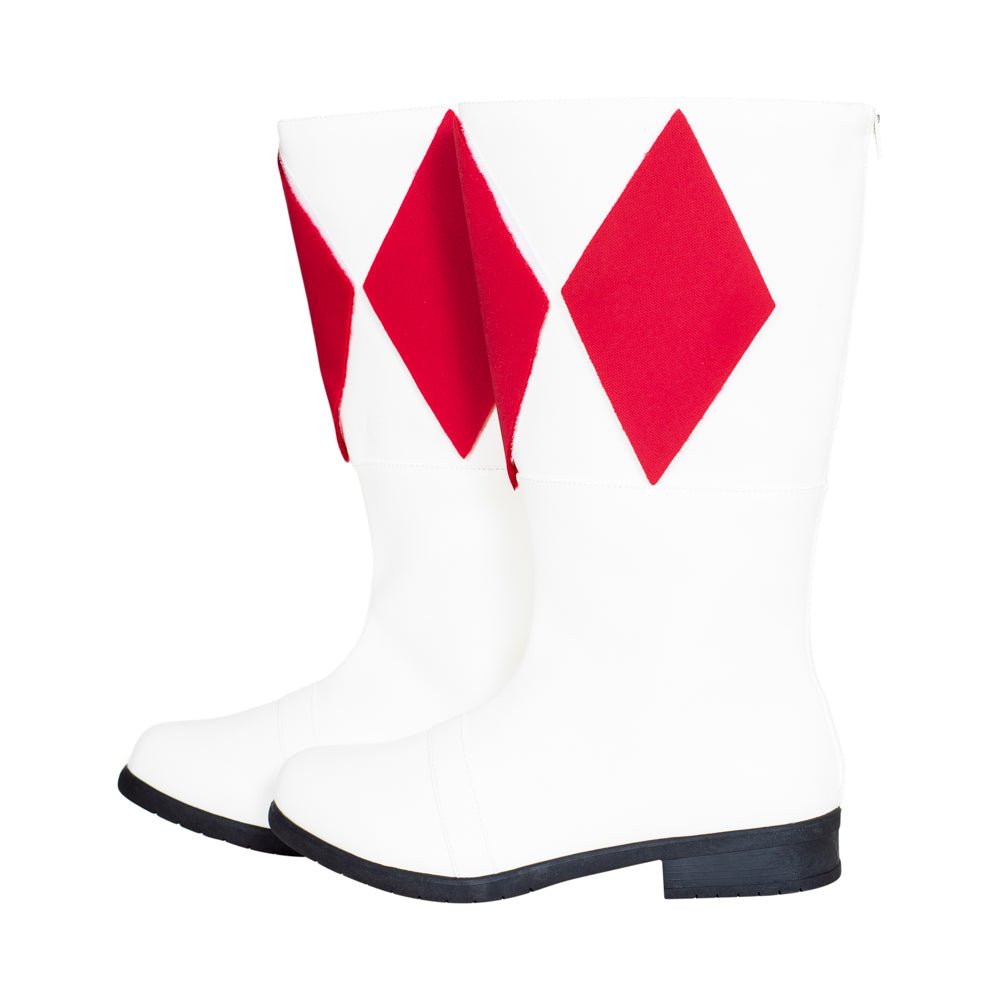 Super Hero Ranger Trooper Mighty Power with 6 Interchangeable Colored Patches Halloween Costume Boots - TVStoreOnline