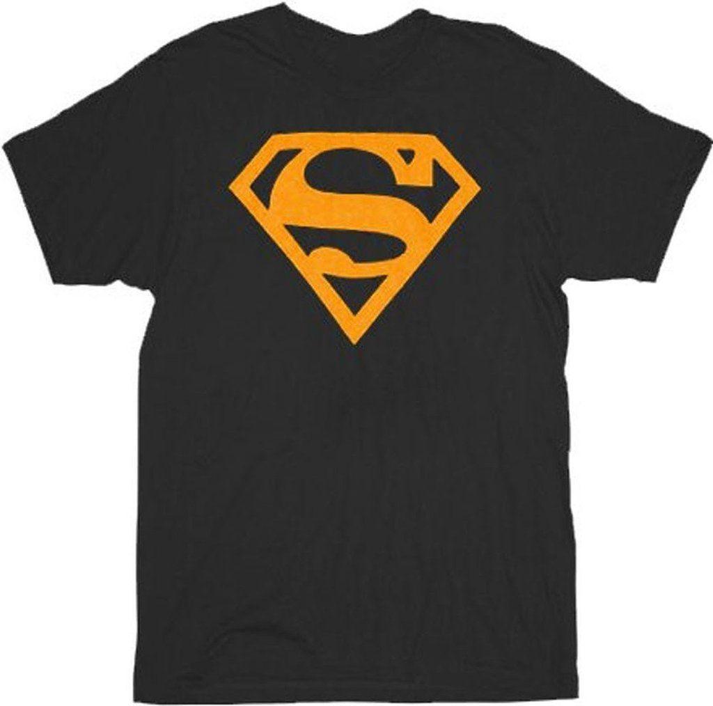 Superman Logo Black Men's t-shirt - TVStoreOnline