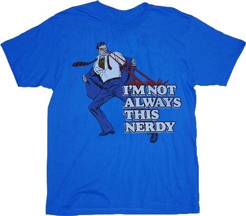 Superman Not Always This Nerdy T-shirt-tvso