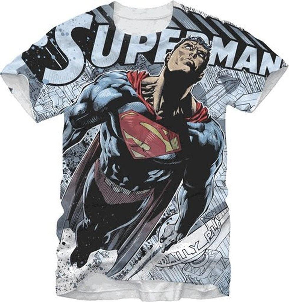 Superman Steel Man Graphic T-shirt-tvso