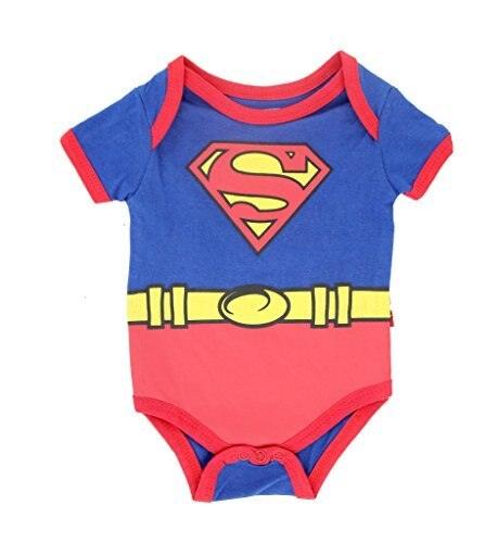 Superman Suit Blue Baby Suit-tvso