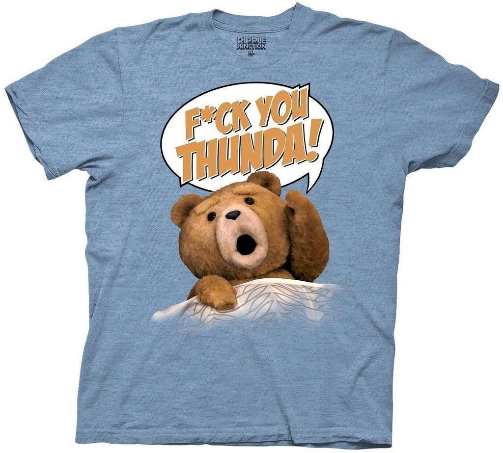 Ted F*ck You Thunda Adult T-shirt-tvso