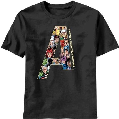 The Avengers Team A Earth's Mightiest Heroes T-Shirt-tvso