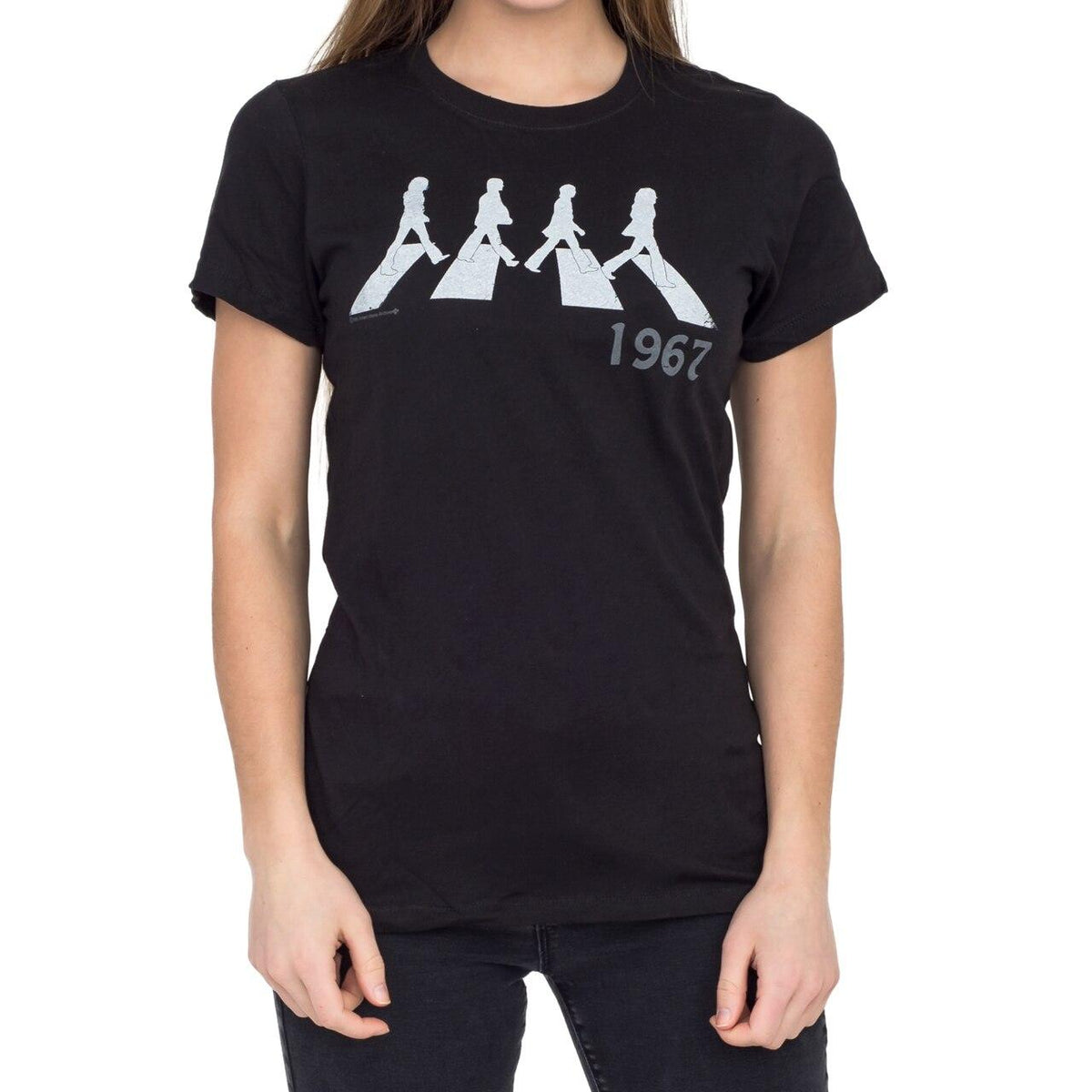 Beatles Abbey Road 1967 Crew T shirt
