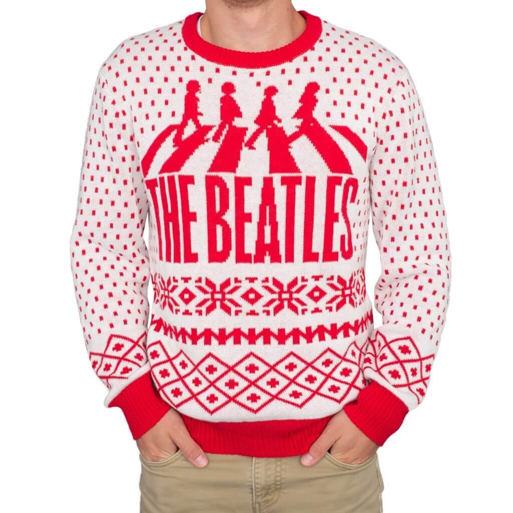 The Beatles Abbey Road Christmas Sweater-tvso