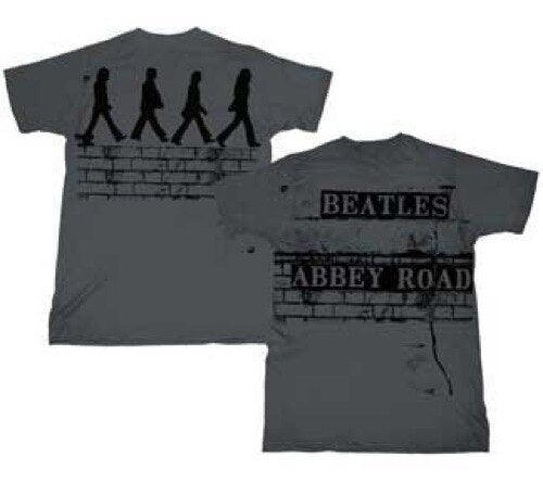 The Beatles Brick Road T-shirt Tee-tvso