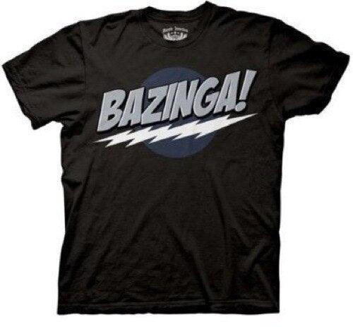 The Big Bang Theory Bazinga! Mens T-shirt-tvso