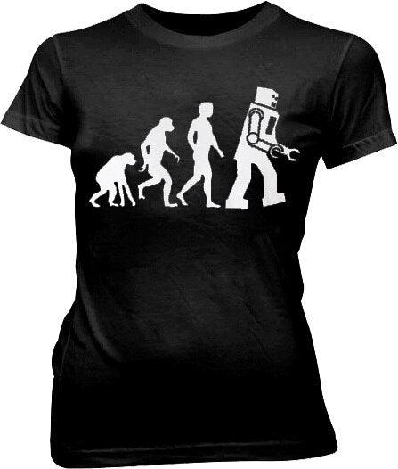 The Big Bang Theory Robot Evolution T-shirt-tvso