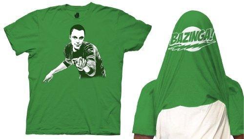 The Big Bang Theory Sheldon Cooper Bazinga Flip T-shirt-tvso