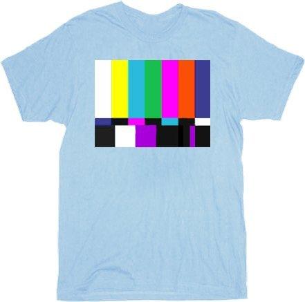 The Big Bang Theory Sheldon Test Pattern T-shirt-tvso