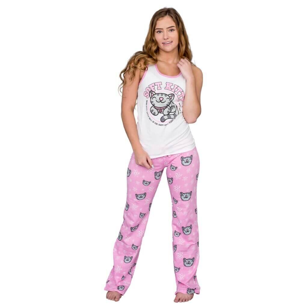 The Big Bang Theory Soft Kitty Athletic Sleep Set Pajama-tvso