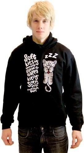 The Big Bang Theory Soft Kitty Hooded Sweatshirt-tvso