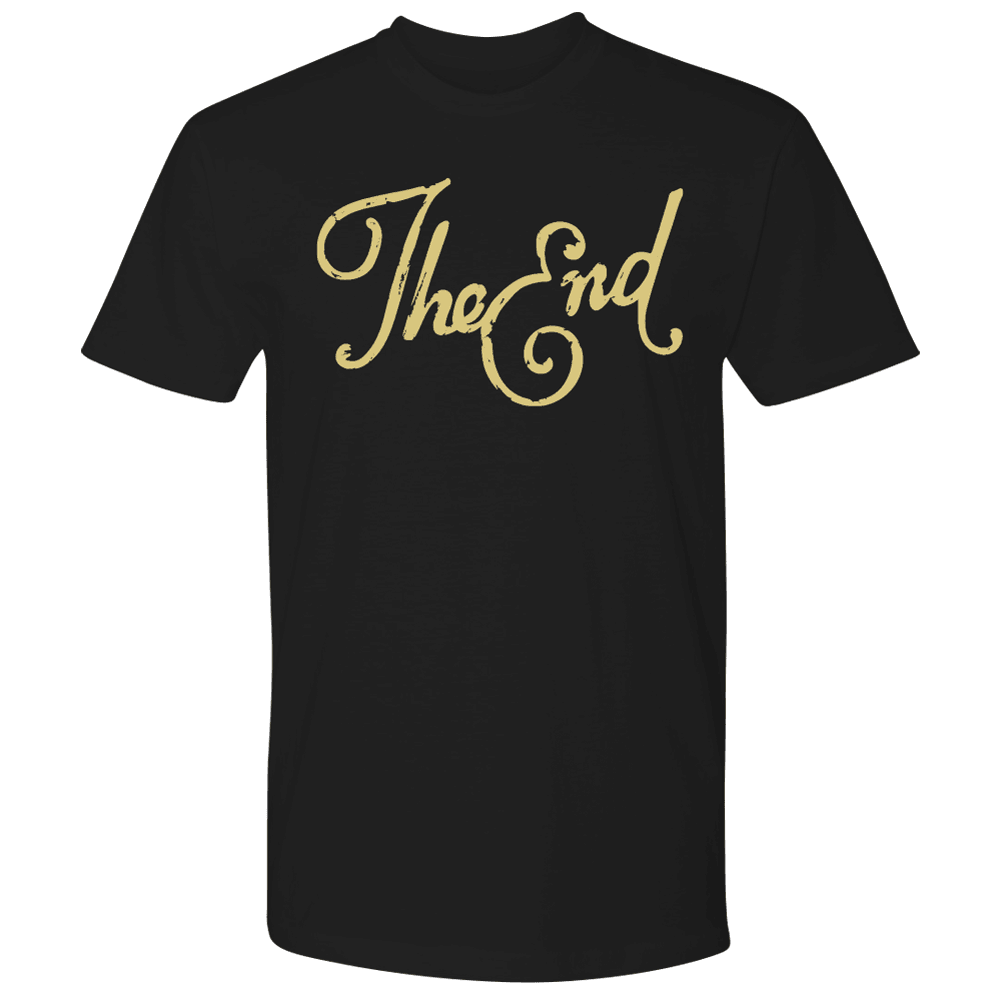 The End Black T-shirt - TVStoreOnline