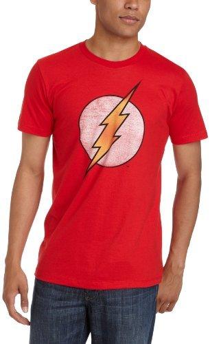 The Flash Lightning Bolt Faded Logo T-shirt-tvso