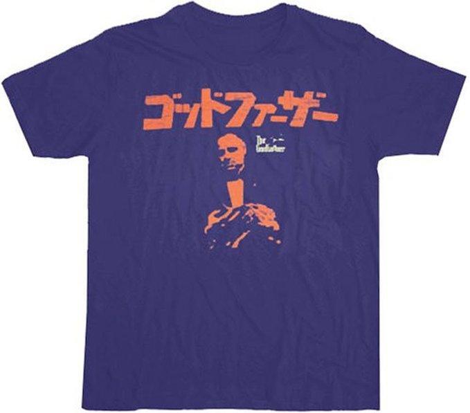 The Godfather Japanese Navy T-shirt-tvso